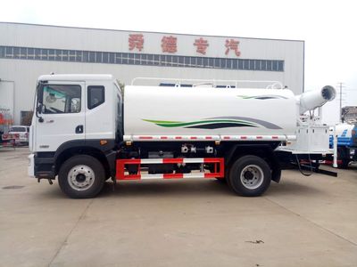 东风8吨园林绿化洒水车 城市绿洲的守护者